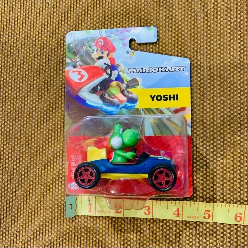 Yoshi Car - Mario Kart Figurine Car 3.5 x 2.5 in‎